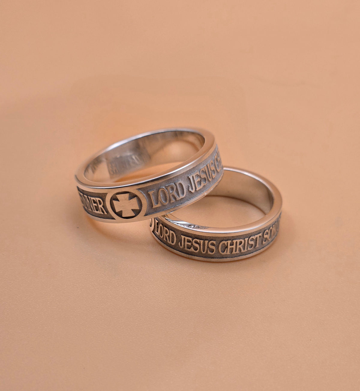 English Jesus Prayer Ring