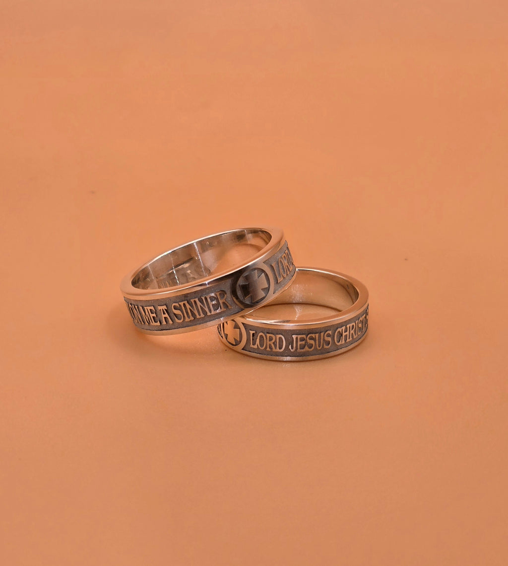 English Jesus Prayer Ring